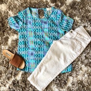 🦄Funky Print Boutique Top